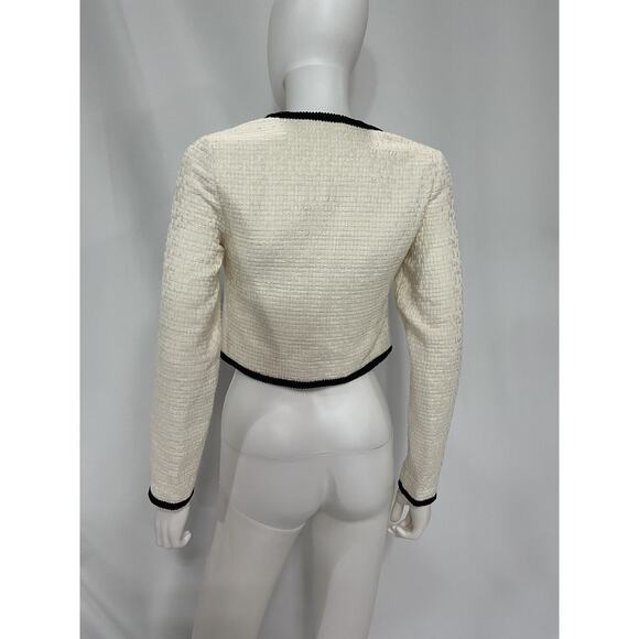 Line & Dot Cream and Black Sweater - Picture 3 of 5